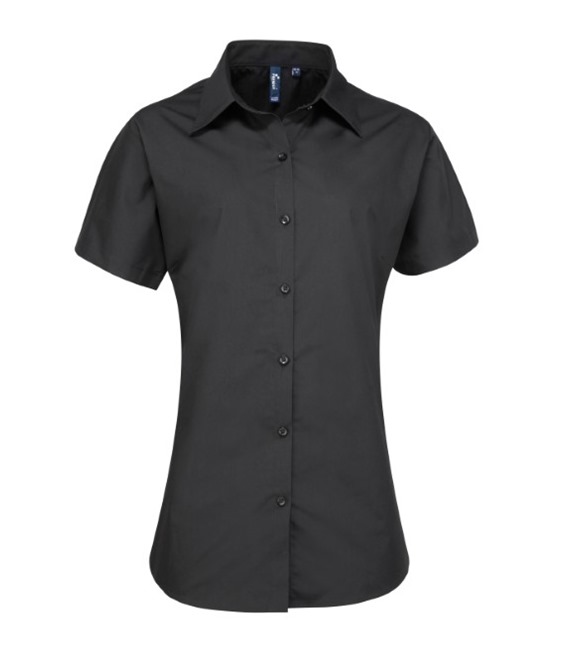 Women's supreme poplin short sleeve shirt