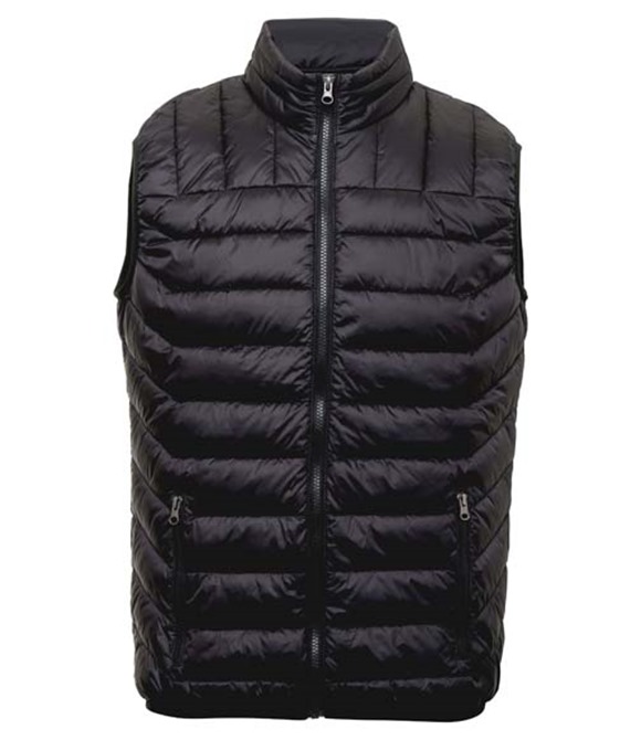 Domain two-tone gilet