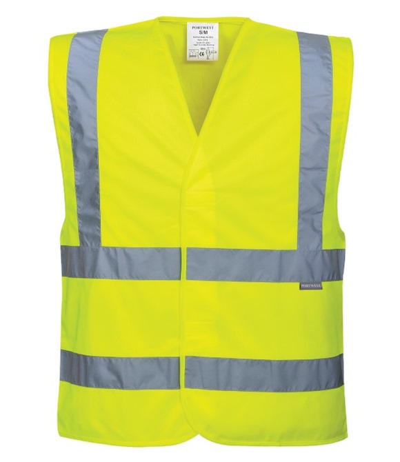 Hi-vis two-band-and-brace vest (C470)