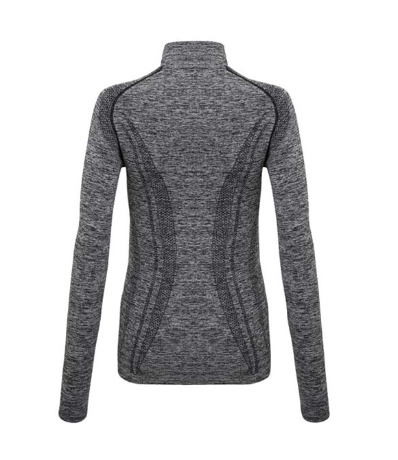 TriDri� Women's seamless '3D fit' multi-sport performance zip top