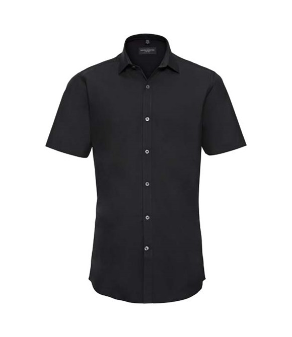 Russell Collection Short sleeve ultimate stretch shirt