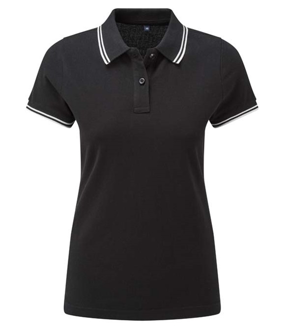 Asquith & Fox Women's classic fit tipped polo