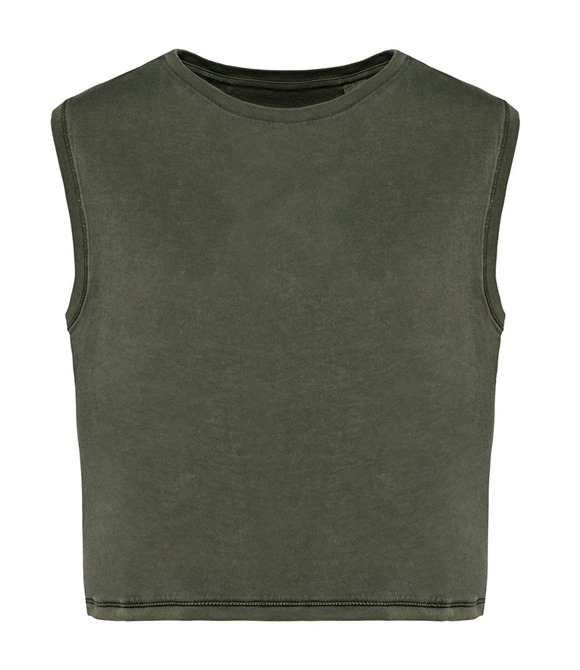 Ladies Cropped Tank Top