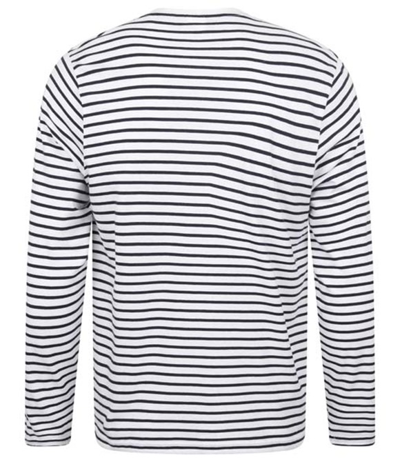 Unisex long-sleeved striped T