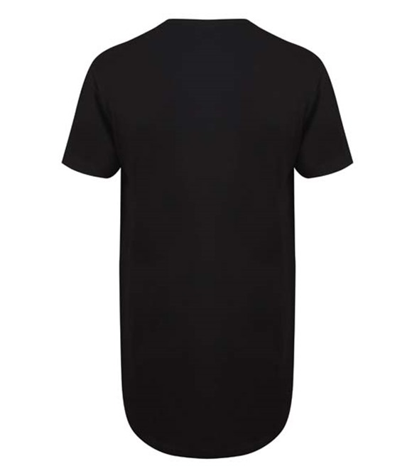 SF Longline t-shirt with dipped hem