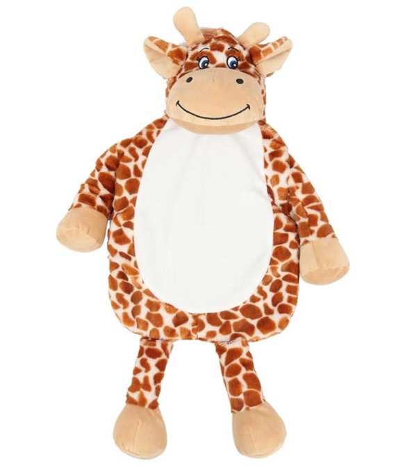 Mumbles Giraffe 2 litre hot water bottle cover