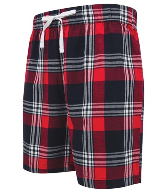 Tartan lounge shorts