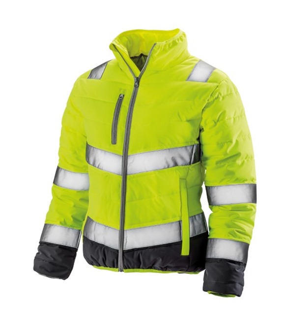 Women's soft padded safety jacket