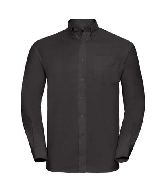 Long sleeve easycare Oxford shirt