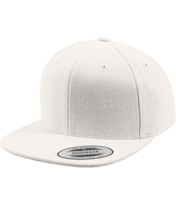 Flexfit by Yupoong Melton wool snapback (6689M)