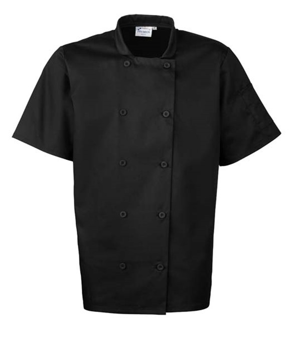 Short sleeve chefs jacket