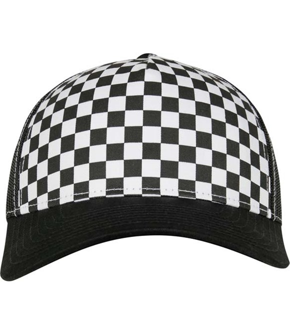 Checkerboard retro trucker (6506CB)