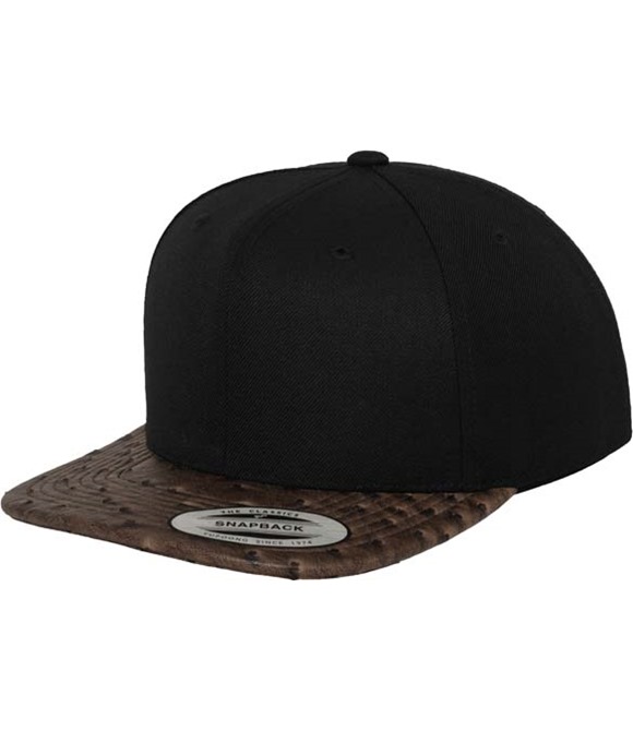 Flexfit by Yupoong Leather snapback (6089LH)