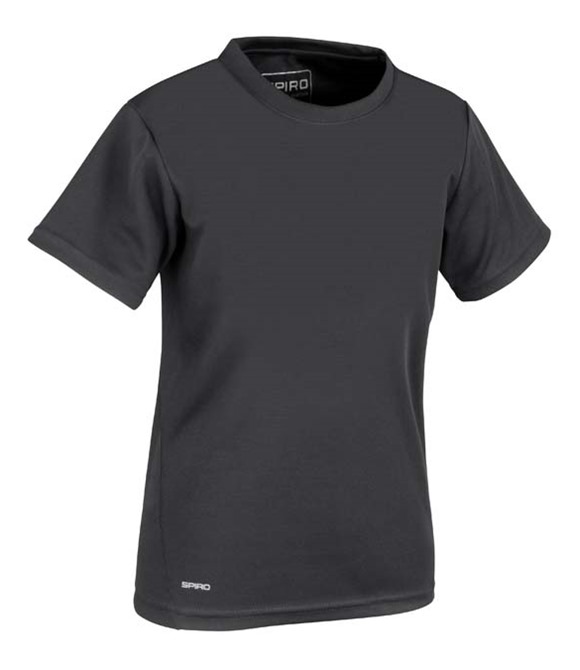 Spiro quick-dry short sleeve junior t-shirt