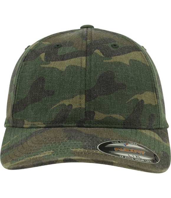 Flexfit garment washed camo (6977CA)