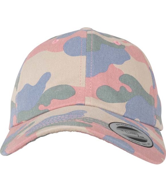 Flexfit by Yupoong Low-profile cotton camo cap (6245FC)