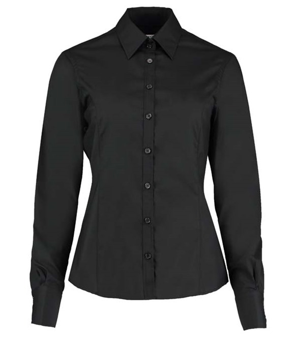 Kustom Kit Business blouse long-sleeved (tailored fit)