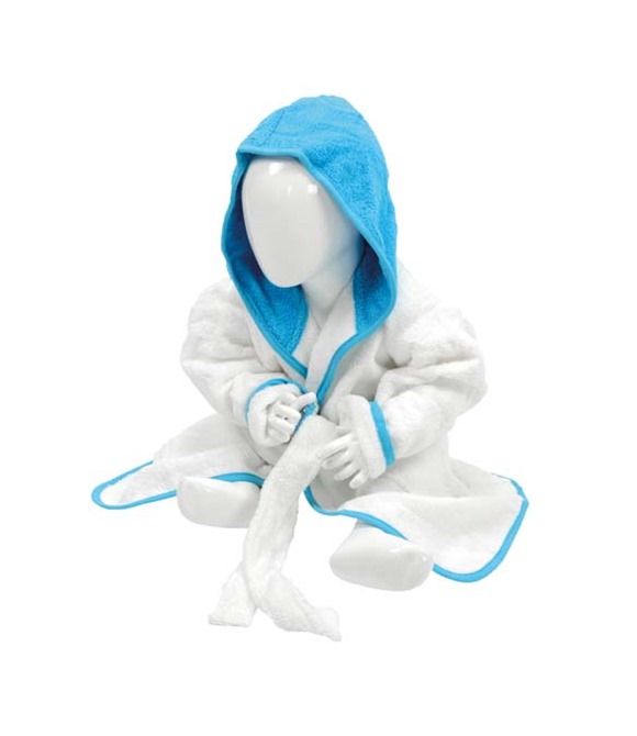 A&R Towels ARTG Babiezz hooded bathrobe