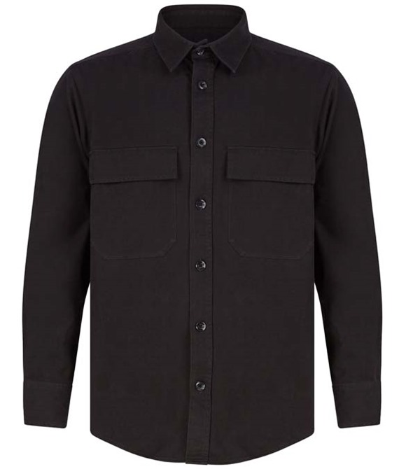 Front Row Drill overshirt