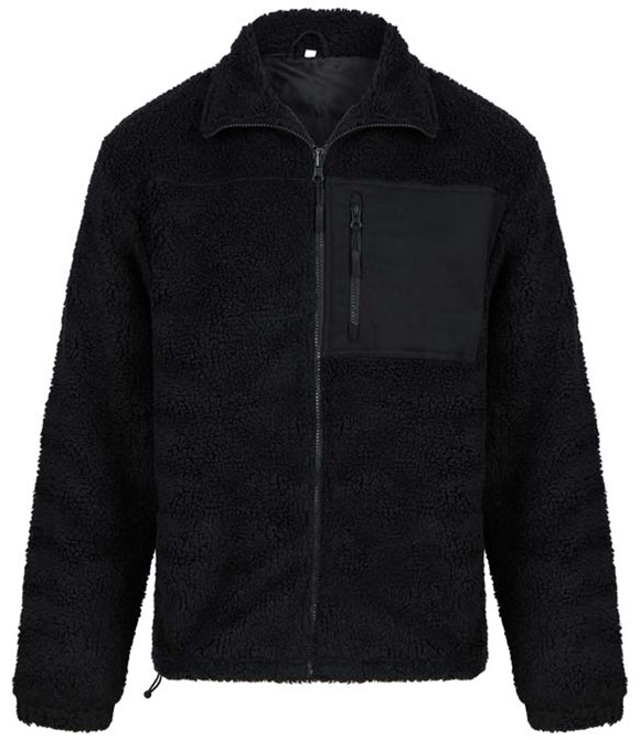 Front Row Recycled sherpa fleece