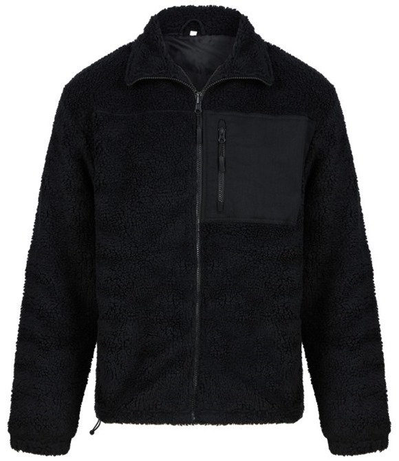 Recycled sherpa fleece