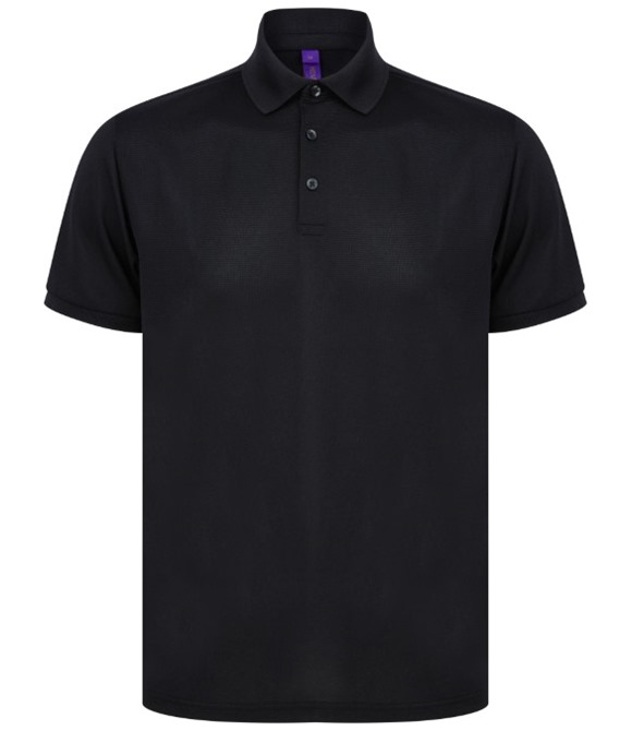 Recycled polyester polo shirt