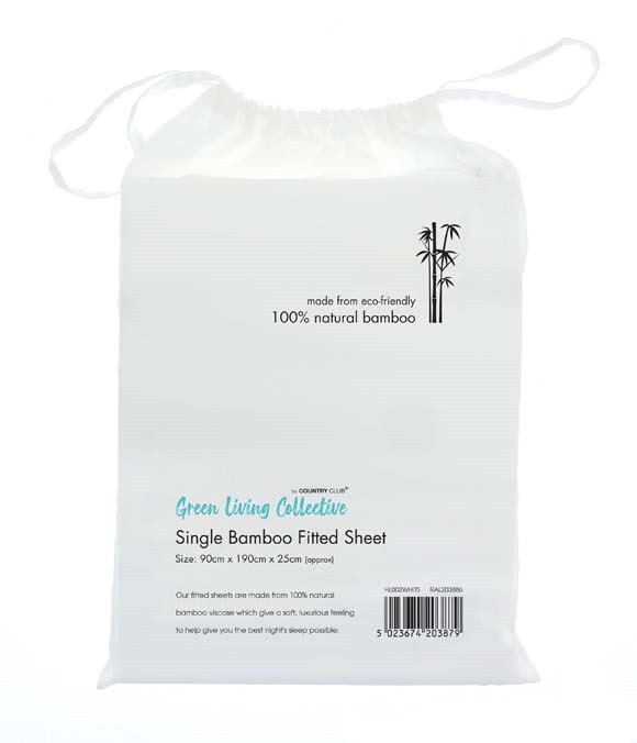 Home & Living 100% Bamboo fitted sheet