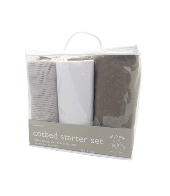 Baby cot bed set (3-piece)