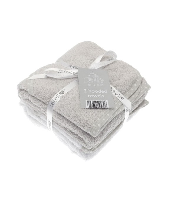 Baby hooded towel (2-pack)