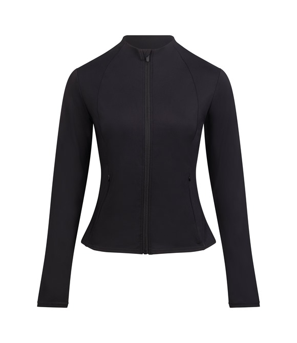 Women’s recycled tech-zip jacket
