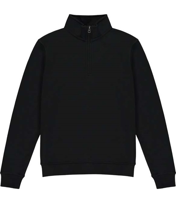 Kustom Kit Regular fit 1/4 zip sweatshirt