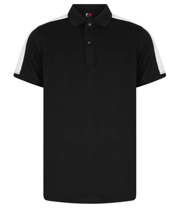 Finden & Hales Kids contrast panel polo