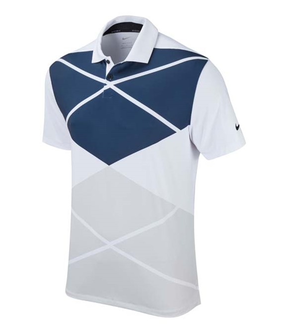 Nike Vapor argyle print polo