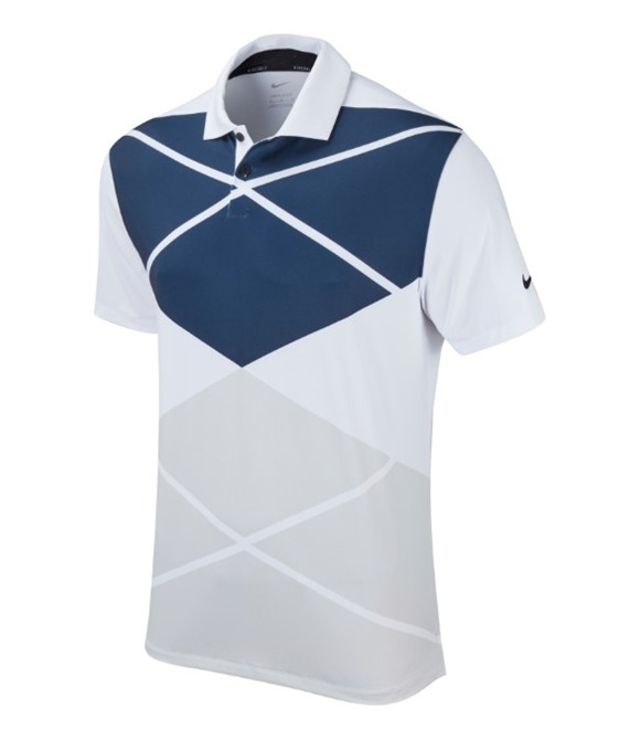 Vapor argyle print polo