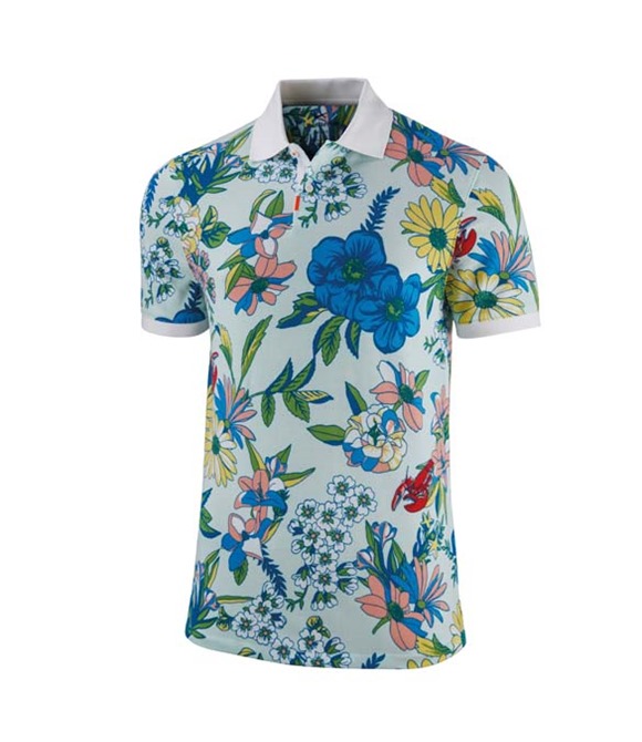 Nike Player floral print polo