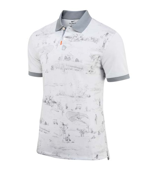 Nike Dri-FIT slim print polo