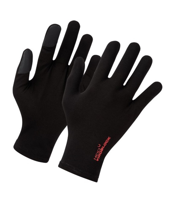 Touch gloves, powered by HeiQ Viroblock (one pair)
