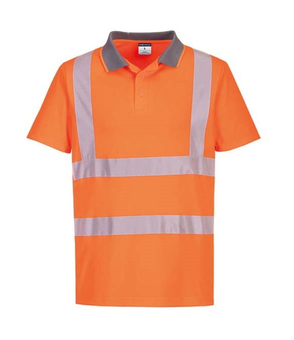 Portwest Eco Hi-vis short sleeve polo (EC10)