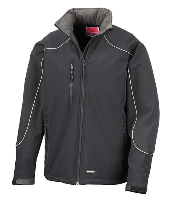 Result Work-Guard Hooded softshell jacket