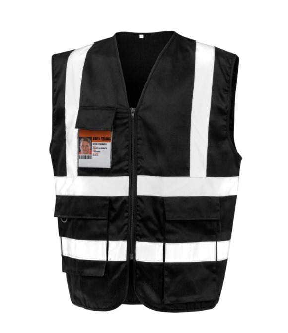 Heavy duty polycotton security vest