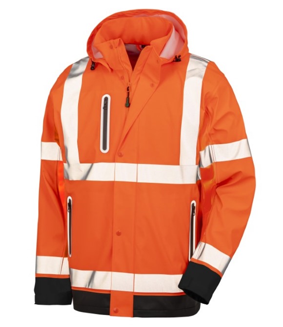 Result Genuine Recycled Heavy-duty prism PU safe and dry jacket with recycled backing