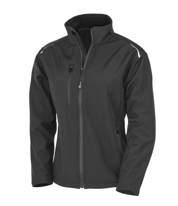 Women's recycled 3-layer printable softshell jacket