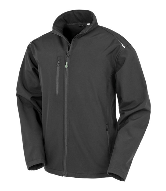 Recycled 3-layer printable softshell jacket