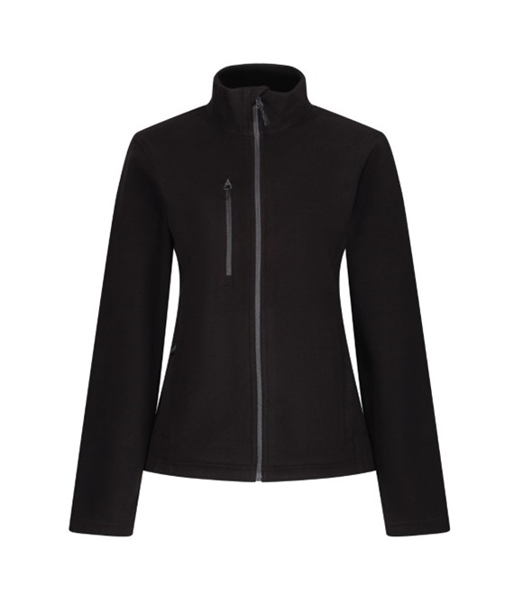 Women's recycled full zip fleece