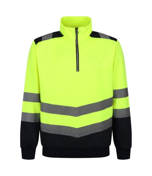 Pro hi-vis 1/4-zip sweatshirt