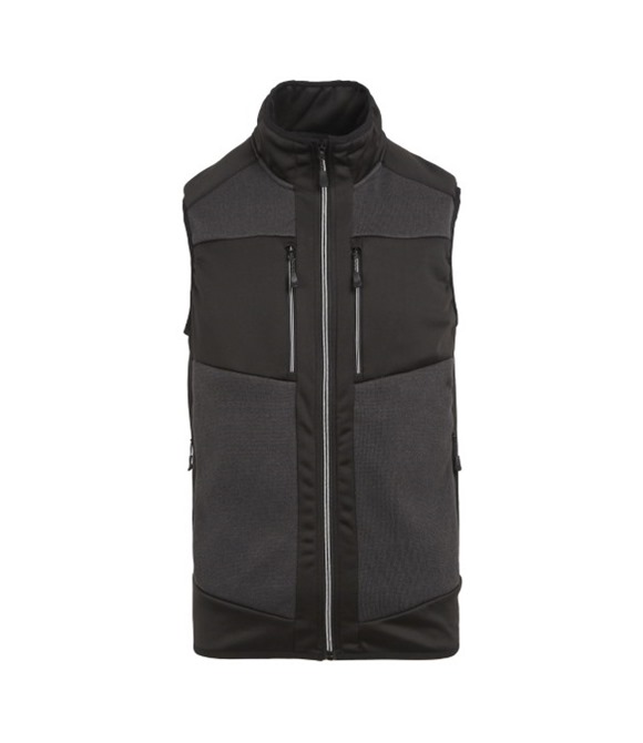 E-Volve unisex knit-effect stretch bodywarmer