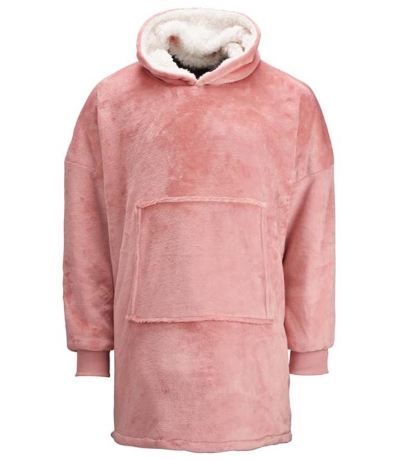 Ribbon The oversized cosy reversible sherpa hoodie