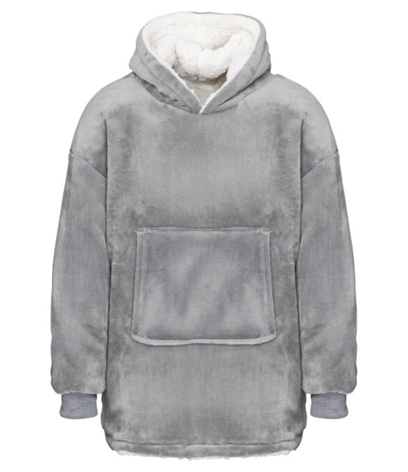 The Kids oversized cosy reversible sherpa hoodie
