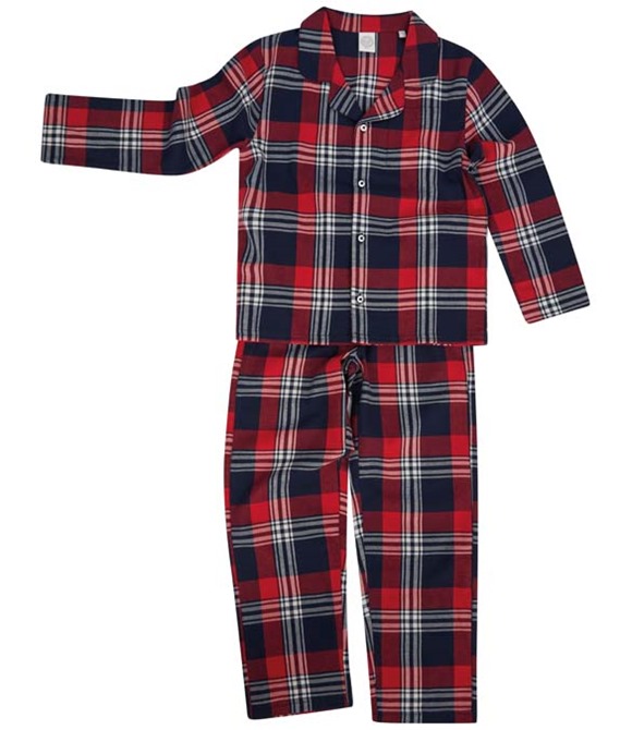 SF Minni Kids tartan lounge set