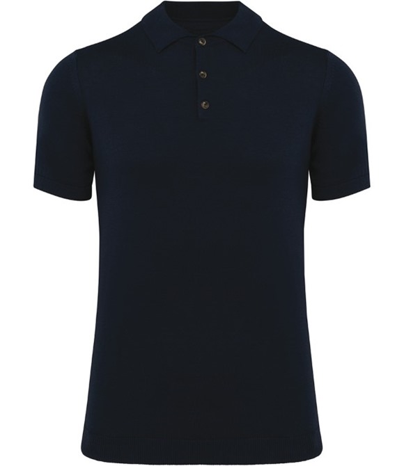 Spasso Knitted Polo Shirt